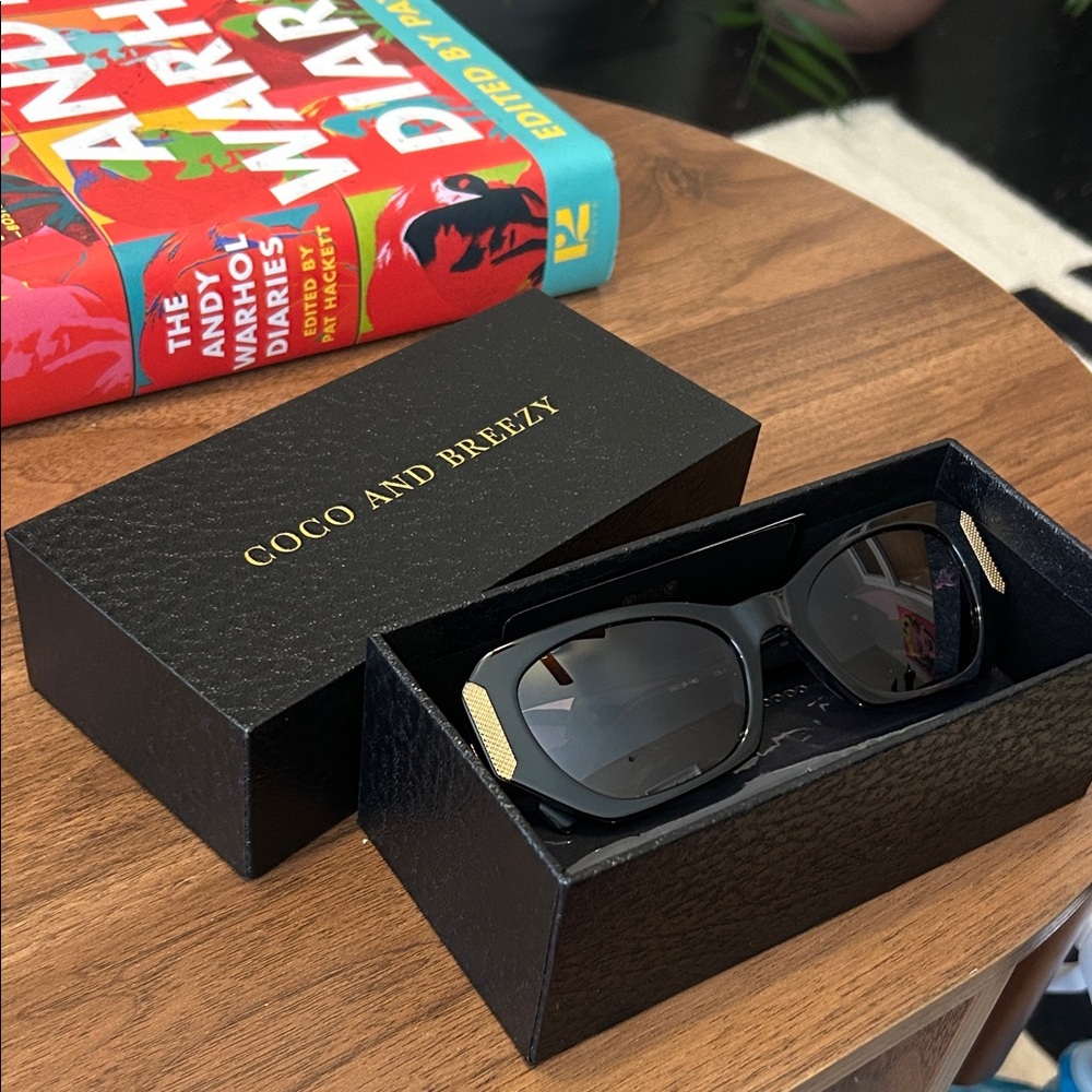 Coco and Breezy Black Sunglasses